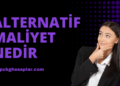 Alternatif Maliyet Nedir