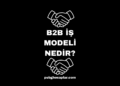 B2B İş Modeli Nedir