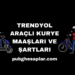 Trendyol Araçlı Kurye Maaşları ve Şartları